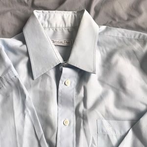Dior blue buttondown shirt